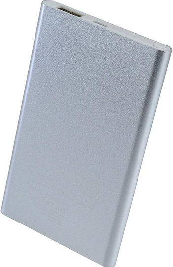 Bormann BBC5001 Power Bank 5000mAh with USB-A Port Silver view 2