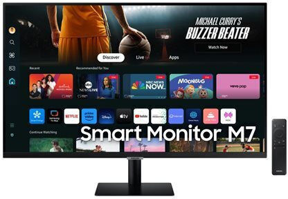 Samsung M70D VA HDR Smart Monitor 43" 4K 3840x2160 with Response Time 4ms GTG view 4