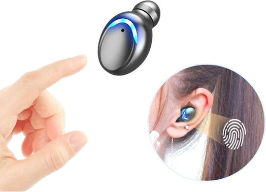 ZS2N In-ear Bluetooth Handsfree Earphones with Charging Case Black view 5
