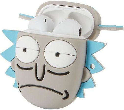 T'nB Rick Earbud Bluetooth Handsfree Earphones with Charging Case Rick and Morty