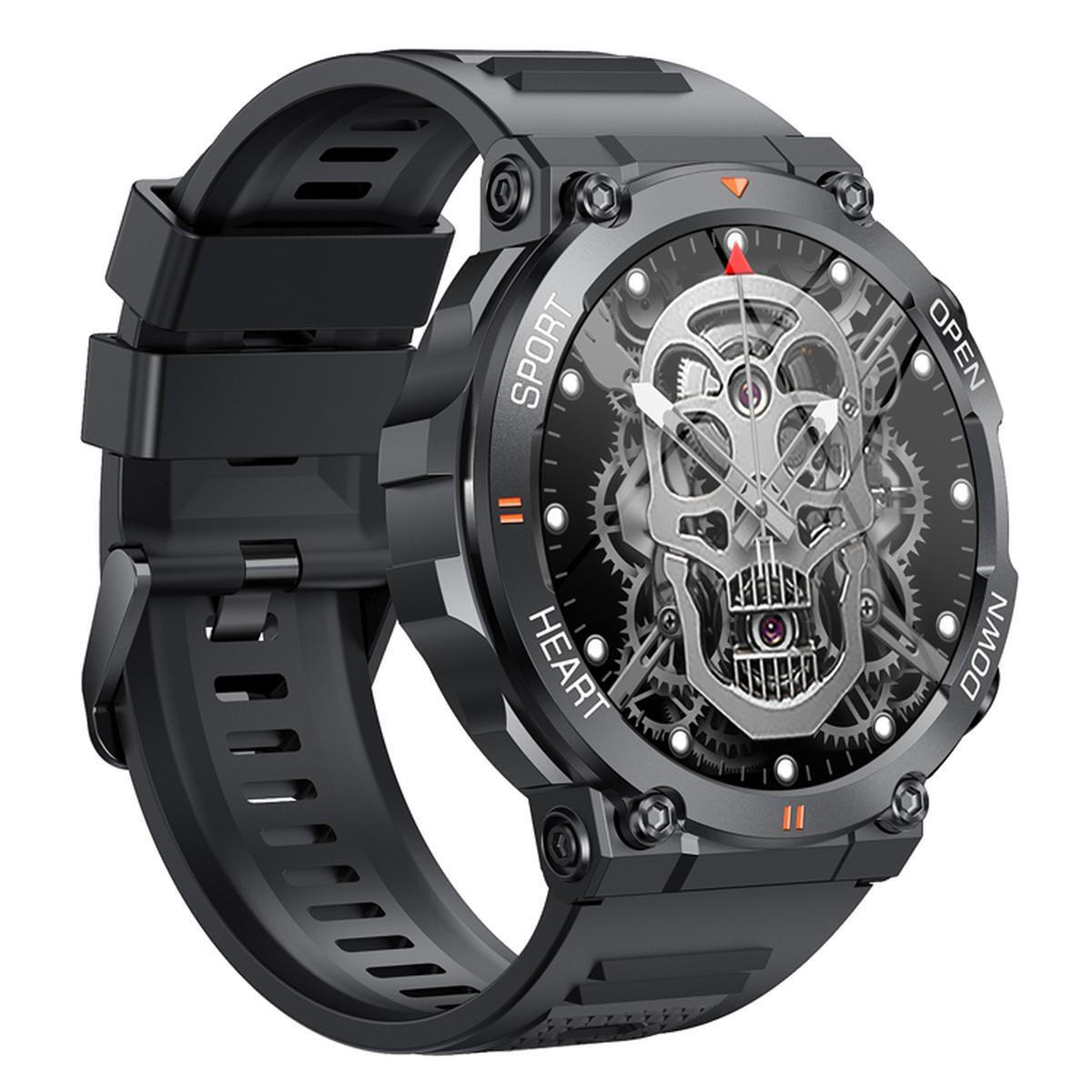 Eko Sport 5.0 Smartwatch with Heart Rate Monitor (Black) view 3