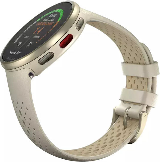 Polar Pacer Pro 45mm Smartwatch with Heart Rate Monitor (Gold Dust) view 3