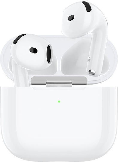 XO T7 Earbud Bluetooth Handsfree Earphones with Charging Case White view 1
