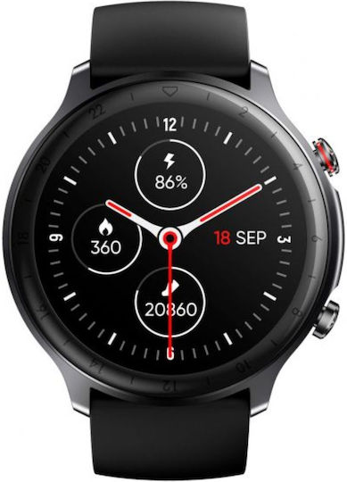Jmsmart Target 45mm Smartwatch with Heart Rate Monitor (Black)