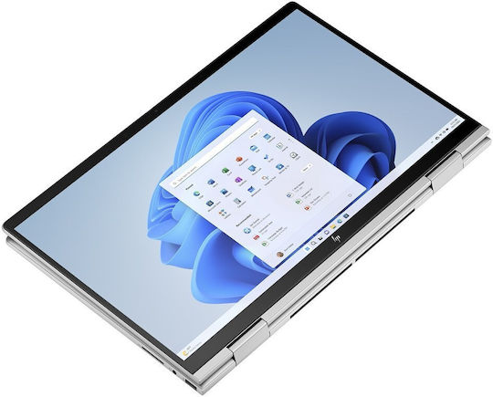 HP Envy X360 15-fe0016nw 14" OLED FHD Touchscreen (i7-1335U/16GB/512GB SSD/W11 Home) Natural Silver (US Keyboard) vue 2