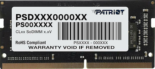 Patriot DDR4 with Module 1x8GB and Speed 2133 for Laptop PSD48G213381S vue 2
