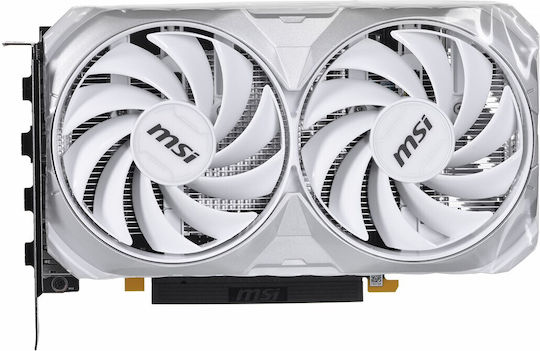 MSI GeForce RTX 4060 8GB GDDR6 VENTUS 2X WHITE OC Graphics Card view 4