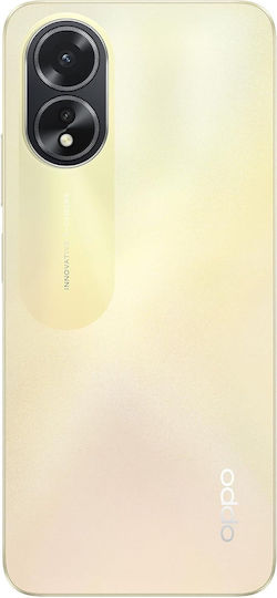 Oppo A38 Dual SIM (4GB/128GB) Glowing Gold view 3
