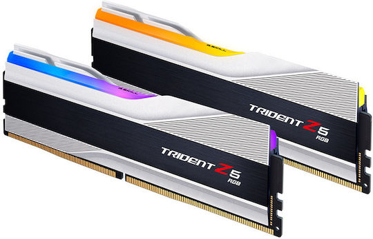 G.Skill Trident Z5 RGB DDR5 32GB RAM with 2x16GB Modules and Speed 5600 for Desktop F5-5600J3636C16GX2-TZ5RS view 3