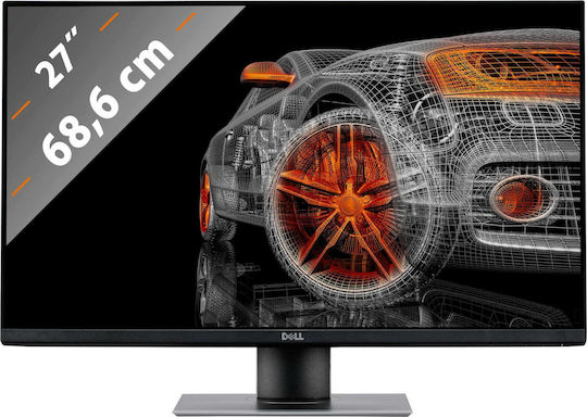 Dell P2719HC IPS Monitor 27" FHD 1920x1080 with Response Time 5ms GTG view 3