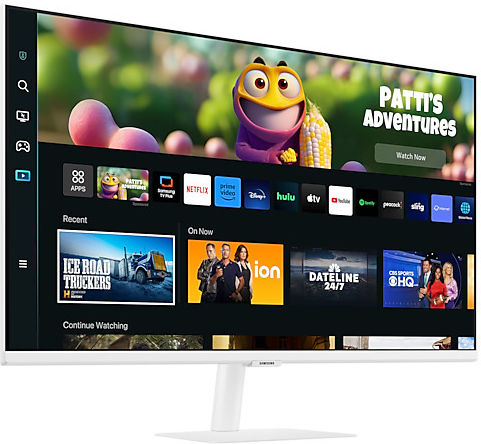 Samsung M5 LS27CM501EUXDU VA HDR Smart Monitor 27" FHD 1920x1080 with Response Time 4ms GTG view 3
