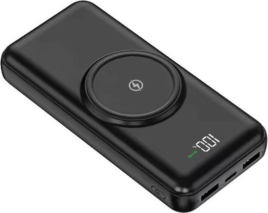 Powerbank Wireless Charging Built-in Connectors 18000mAh Ansicht 5