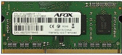 Afox DDR3 with 1x8GB Module and Speed 1600 for Laptop AFSD38BK1L