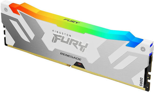 Kingston Fury Renegade RGB 32GB DDR5 RAM with 6400 Speed for Desktop (KF564C32RWA-32)