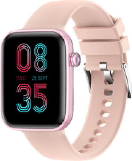 Riversong Motive 5 Pro Smartwatch with Heart Rate Monitor (Rose Gold) view 1