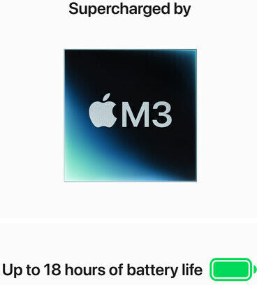 Apple MacBook Air 13" (2024) 13.6" Retina Display (M3-8-core/24GB/512GB SSD) Midnight (ES Keyboard) view 4
