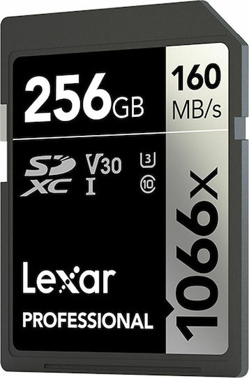 Lexar Professional 1066x SDXC 256GB Class 10 U3 V30 UHS-I view 5