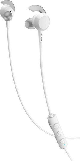 Philips TAE4205 In-ear Bluetooth Handsfree Earphones White view 3