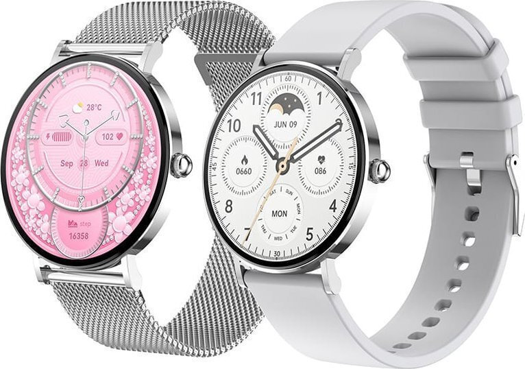 Tracer SMK12 Stellar Smartwatch with Heart Rate Monitor (Silver) view 8