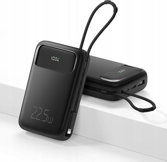 Mcdodo MC-3253 Power Bank 10000mAh 22.5W with USB-A Port and USB-C Port Black view 2