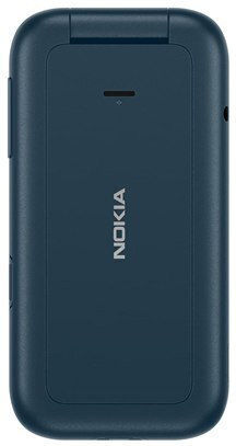 Nokia 2660 Flip Dual SIM (48MB/128MB) Mobile with Buttons Blue view 6
