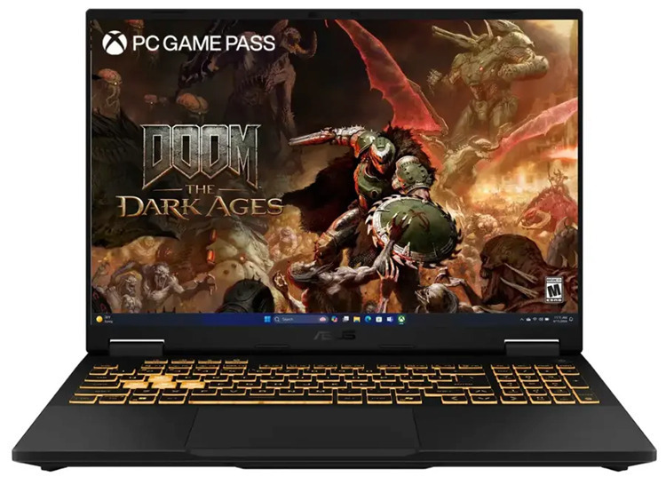 Asus TUF Gaming F16 FX608JMR-F16 FX608JMR-F16.I75060 16" IPS FHD+ 165Hz (i7-14650HX/32GB/1TB SSD/GeForce RTX 5060/W11 Home) (US Keyboard) view 2