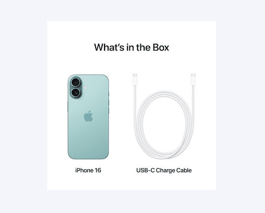 Apple iPhone 16 5G (8GB/512GB) Teal view 6