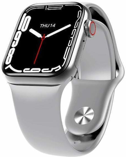 Series 7 Smartwatch with Heart Rate Monitor (White) view 4