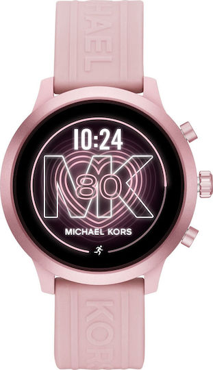 Michael Kors MKGO Stainless Steel 43mm Smartwatch (Pink) view 1
