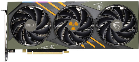 MSI GeForce RTX 4070 Ti Super 16GB GDDR6X Slim Stalker 2 Edition Graphics Card vista 5