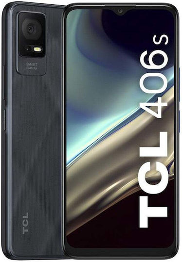 TCL 406s Dual SIM (3GB/64GB) Dark Gray view 1