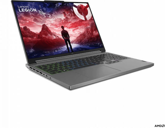 Lenovo Legion Slim 5 16AHP9 16" IPS QHD+ 240Hz (Ryzen 7-8845HS/32GB/1TB SSD/GeForce RTX 4070/W11 Home) Luna Grey (US Keyboard) view 3