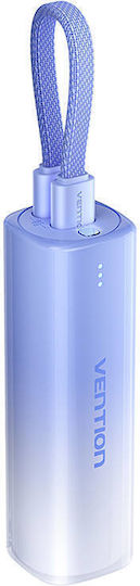 Vention FHWL0 Power Bank 5000mAh 20W with USB-C Port Blue