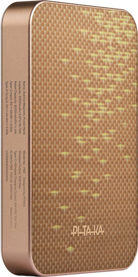 Pitaka Power Bank 10000mAh 15W Golden Glint Ansicht 2