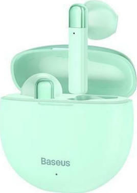 Baseus Encok W2 Earbud Bluetooth Handsfree Earphones with Sweat Resistance and Charging Case Blue vue 5