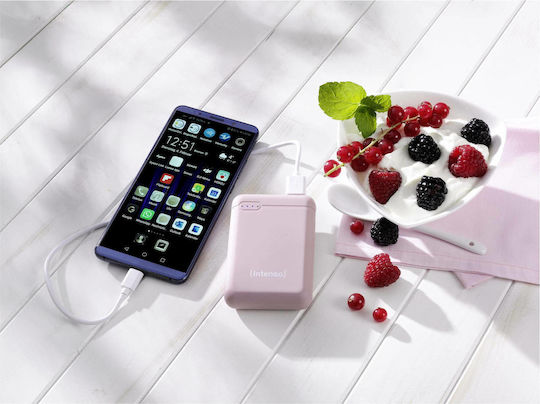 Intenso XS10000 Power Bank 10000mAh with USB-A Port and USB-C Port Pink view 8