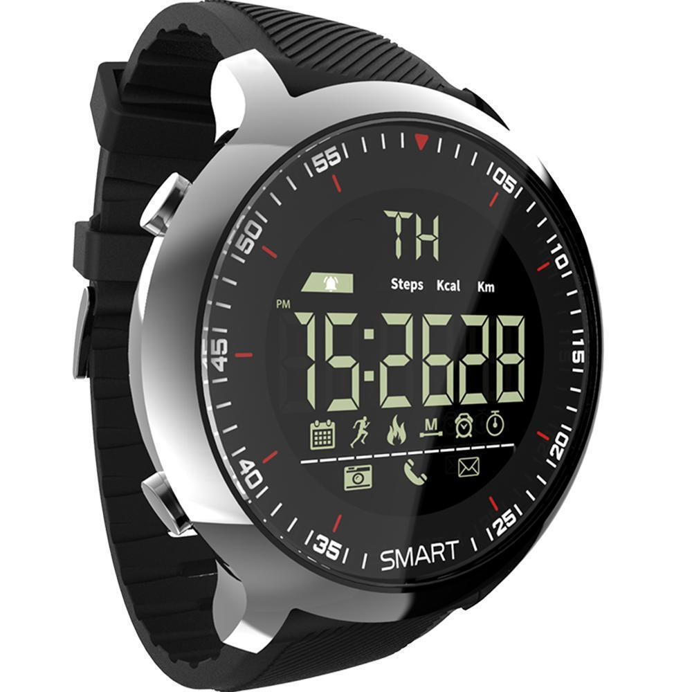 Lokmat MK18 Smartwatch with Heart Rate Monitor (Black) view 3