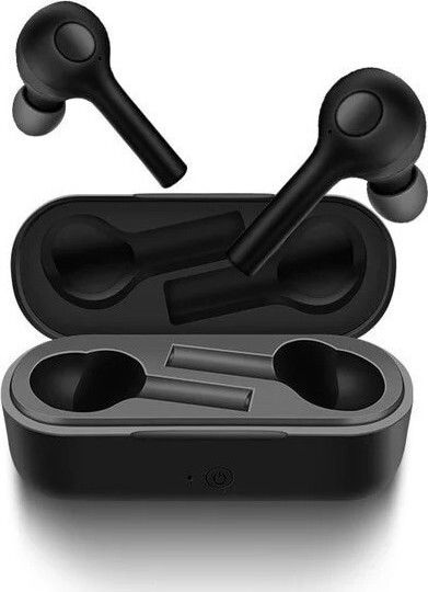 Ezra TWS08 In-ear Bluetooth Handsfree Earphones with Charging Case Black view 1