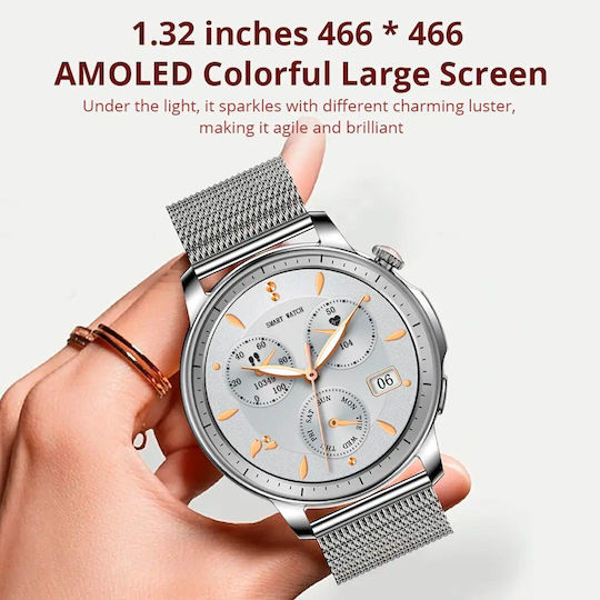 Colmi V65 Smartwatch with Heart Rate Monitor (Black) view 3