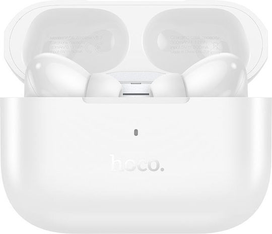 Hoco EW56 Plus In-ear Bluetooth Handsfree Earphones with Charging Case White view 8