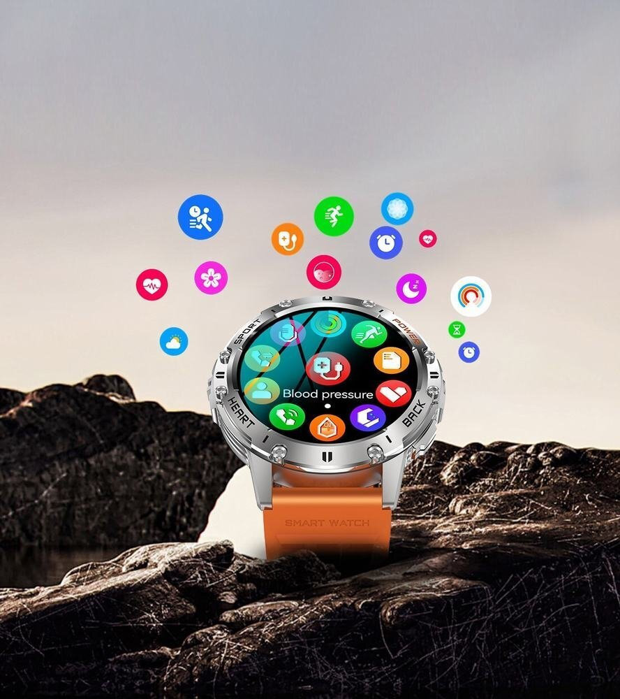 Smartwatch Gravity Gt22-2 Czarny Gt22 vue 5