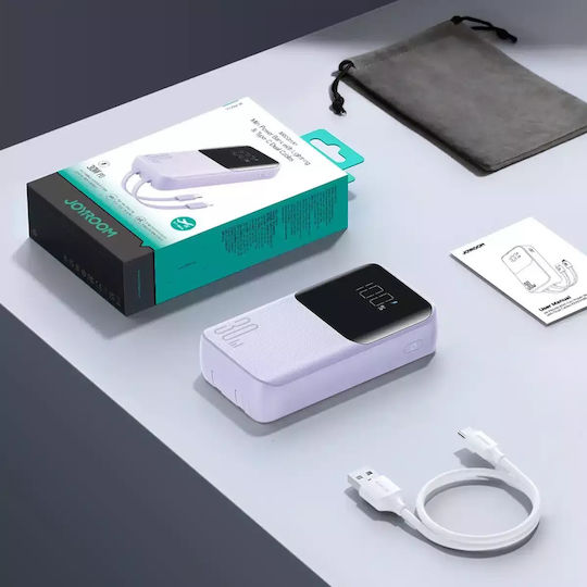 Joyroom Power Bank 10000mAh 30W Purple view 8