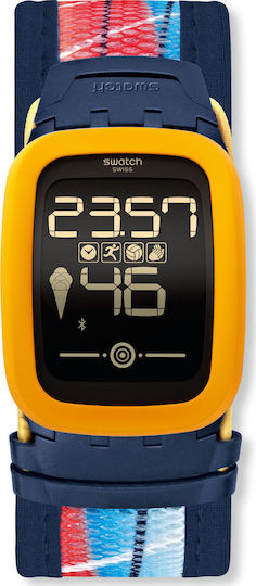 Swatch Touch Zero 1 Sunzero (Large) Smartwatch (Multicolour) view 1