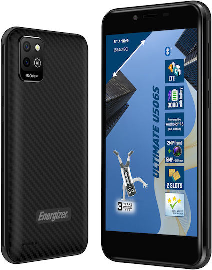 Energizer Ultimate U506S Dual SIM (2GB/32GB) Black view 1