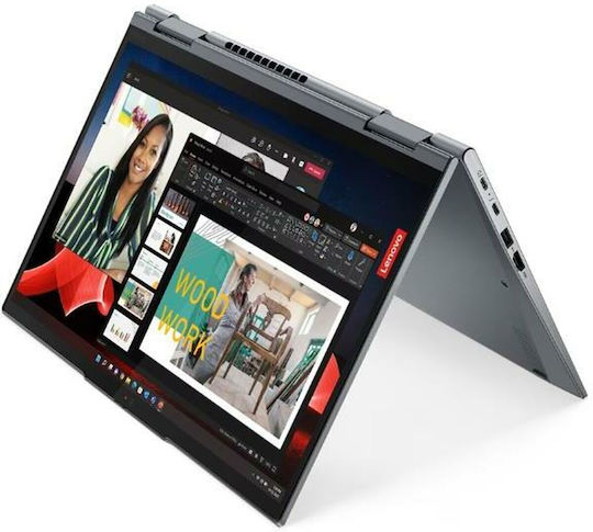 Lenovo ThinkPad X1 Yoga Gen 8 14" IPS FHD+ Touchscreen (i5-1335U/16GB/512GB SSD/No OS) Storm Grey (ES Keyboard)