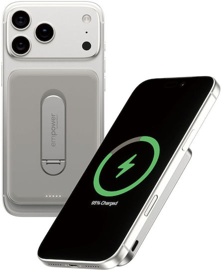 PanzerGlass Empower MagSafe 5000mAh 20W with USB-C Port Titanium view 4