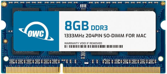 OWC DDR3 with Module 1x8GB and Speed 1333 for Laptop OWC1333DDR3S8GB vue 3