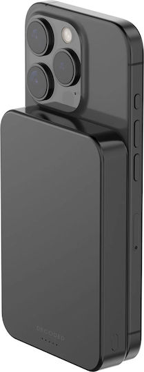 Decoded Power Bank 8000mAh 20W with USB-C Power Delivery Port Black view 3