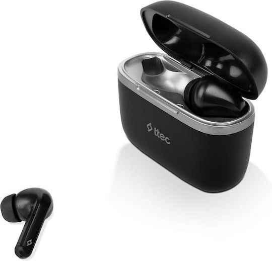 TTEC AirBeat Move Earbud Bluetooth Handsfree Earphones with Sweat Resistance and Charging Case Black vista 4