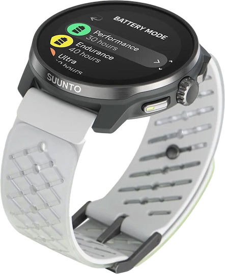 Suunto Race S Titanium 45mm Waterproof Smartwatch with Heart Rate Monitor (Canary) view 4